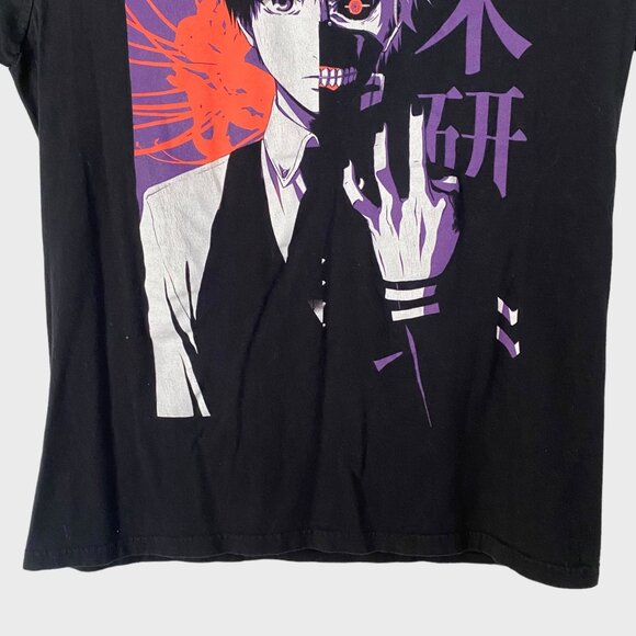 Tokyo Ghoul Ken Kaneki T-Shirt Black Men's Large Graphic Funimation Anime Tee - Picture 6 of 10